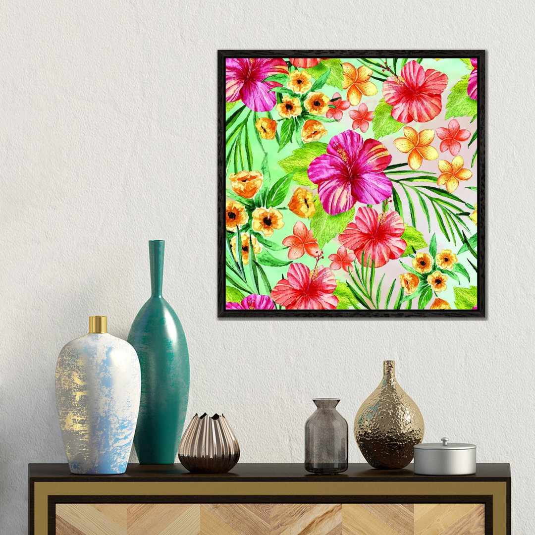 The Tropical Life I von Seven Trees Design - Galerie-umwickelte Leinwand Giclée auf Leinwand