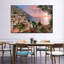 Seaside Positano, reproduction sur toile-1264014375