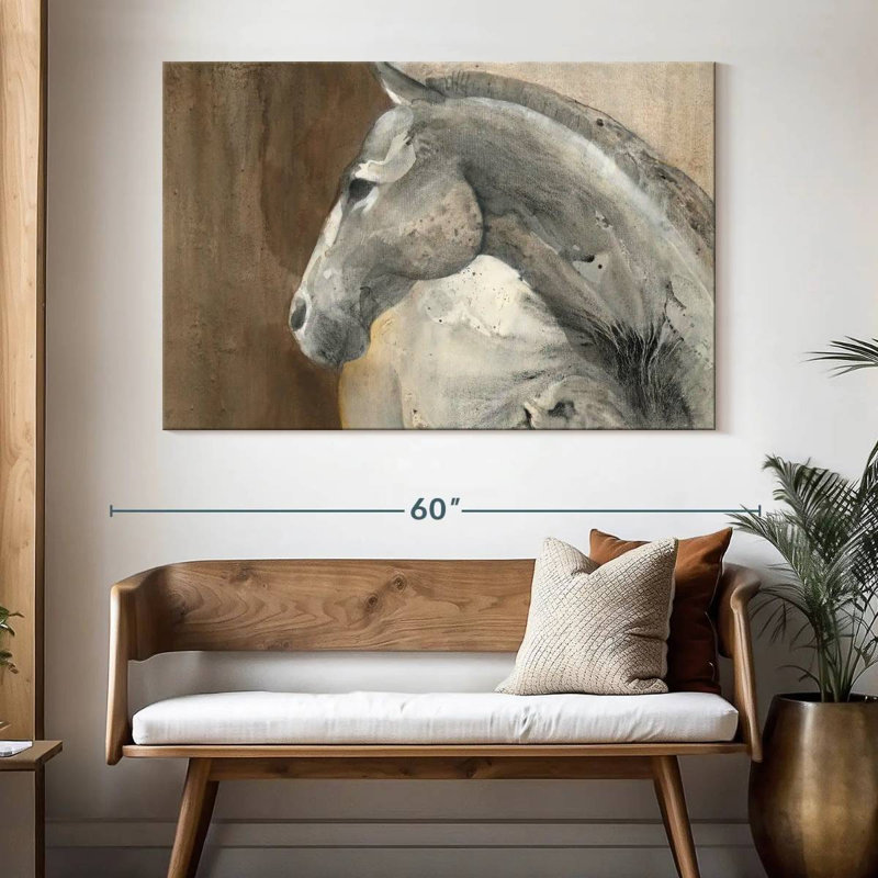 Brampt Horse Her Majesty, H 34 po x l 51 po