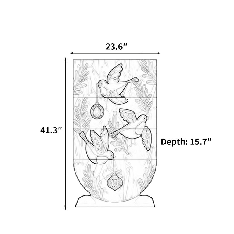 Armoire de rangement Home Art