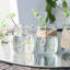 40 Pack 3.4 oz Syntic Small Glass Jars with Cork Lids, Halloween Glass Candy Jar for Pantry Clear