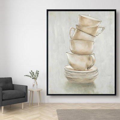 Coffee Mugs Print On Canvas