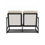 Outdoor Summit Rocker Bench with Cushions-2075200802-2075200811-2075200820