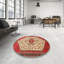 Tapis traditionnel rouge / chêne-583875604