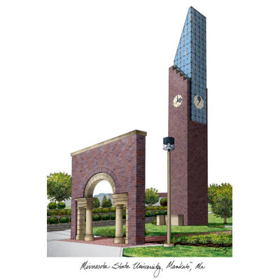 NCAA Minnesota State University Mankato Photographic Print
