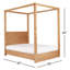 Modica Solid Wood Bed-297280829