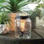 Chauffe-cire de table en verre H 6,5 po Veasey