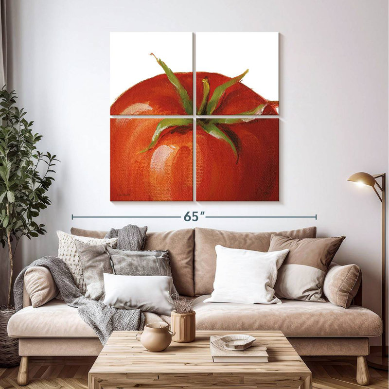 Yarlin Juicy On White, 45" H x 45" W