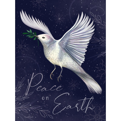 Peace and Joy Dove by Elizabeth Tyndall