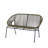 CONDESSA OUTDOOR PATIO WICKER LOVESEAT-403308403