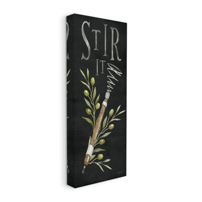 «Stir It Vintage Kitchen» par Cindy Jacobs sur toile