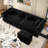89" King Size Pull Out Sofa Bed 3-in-1 Convertible Velvet Chesterfield Sleeper Couch-116937501