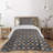 Rustic Geometric Shapes Coverlet-41886795