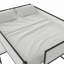 Lit mezzanine avec bureau et tablettes-352110981
