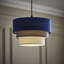 20cm H Fabric Round Pendant Shade ( Slip-On )-801682364