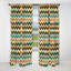 Ivoire Boho Accents Chevron - Rideau à chevrons - Rideau occultant à chevrons - 1 panneaux-107554807