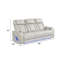 Ensemble de salon inclinable 2 pièces Fortuner-2144585168