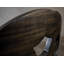 Chaise d'appoint à dossier à volutes en bois massif Mcregor-292784914
