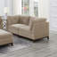 Canapé modulaire en coin en chenille de coin modulaire 1pc-224387450