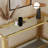 Modern Double Layer Tempered Glass Console Table