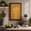 Dried Flowers In Glass Botanical - Print-136730510-136730511