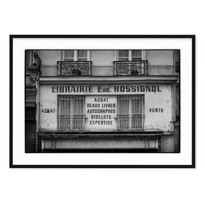Latin Quarter Library - Picture Frame Photograph on Paper