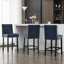 Tabouret de bar rembourré avec structure en bois massif-122430099-103430630-104093393
