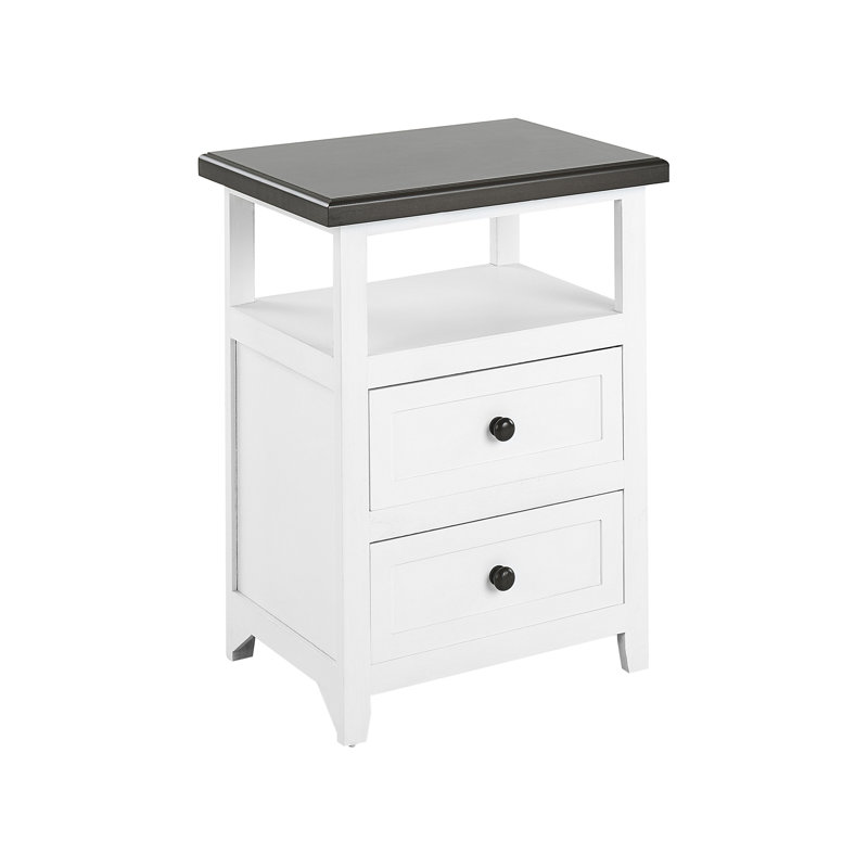Kirshan 39cm W Bedside Table