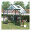 Base surélevée en polycarbonate à double porte 8X6FT-Green
