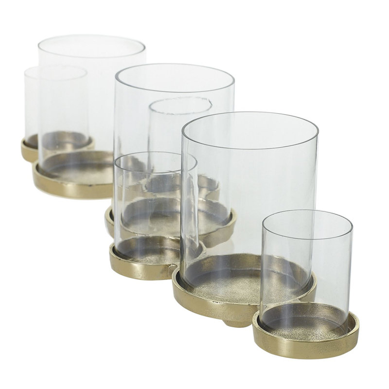 Candélabre de table en métal de 5,5 po Cristelle