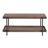 Nikole 42" W Industrial Rustic Wooden Metal Wall Mounted Coat Rack And Bench Set With Storage