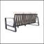 Canapé pour trois personnes + table basse rectangulaire, coussins YB15052 (Tino Tino)-814477716-814477713