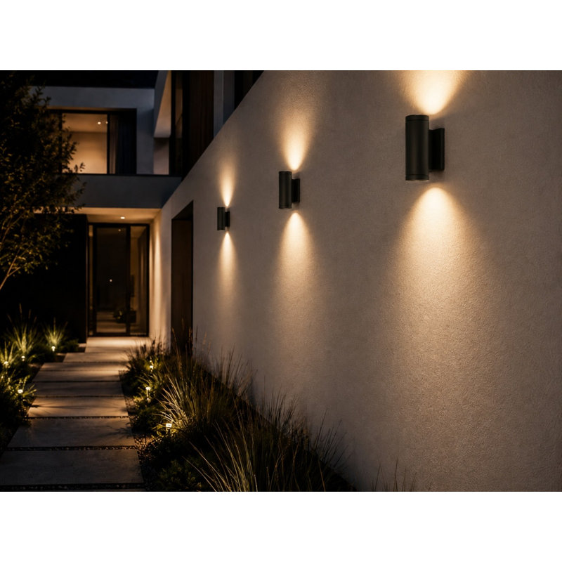 Plaza 60 Wall Sconce, Up/Down Light, 5.5W x 2, Black Finish