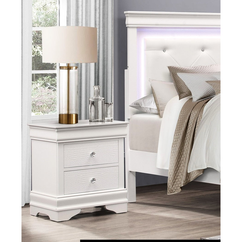 16.14 " W Standard Drawer Nightstand
