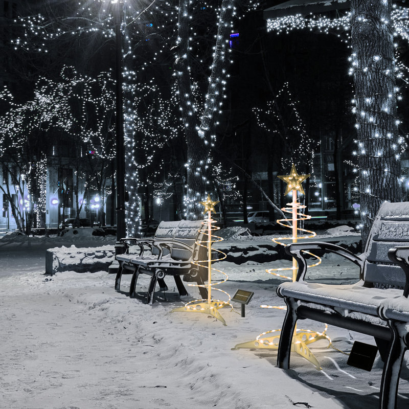 79 lampes DEL à piles, Blanc chaud