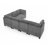 L Shape Modular Sectional Sofa,DIY Combination