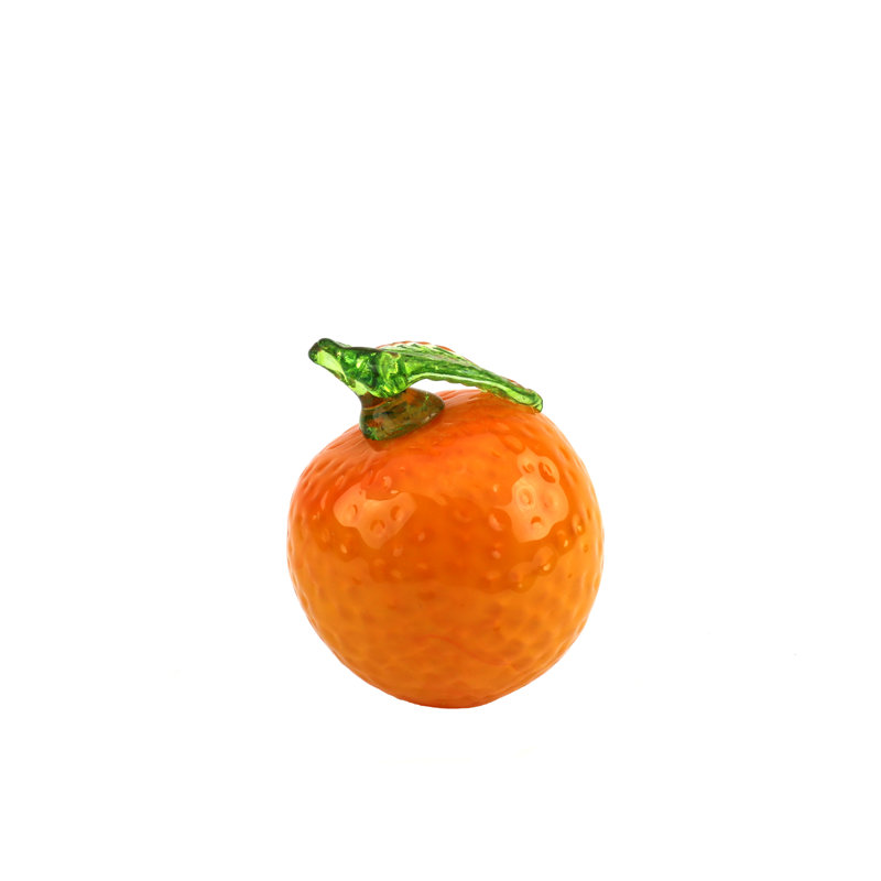 Verre italien orange