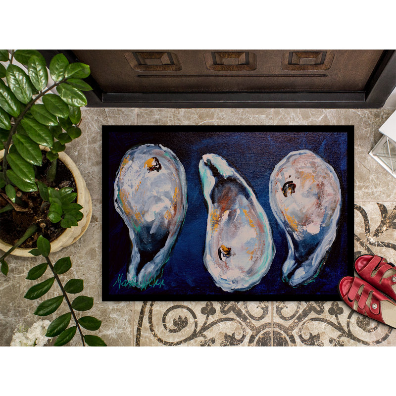 Tapis d’entrée anti-dérapant pour l’intérieur Taybah, Rectangle 2 pi x 3 pi