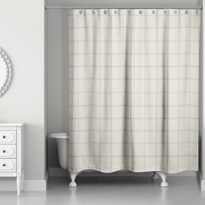 Magnus Plaid Shower Curtain