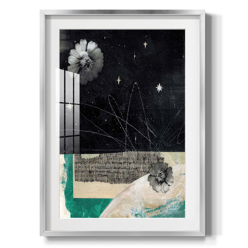 What a Beauty -Framed Print, 25.5" H x 17.5" W, Silver