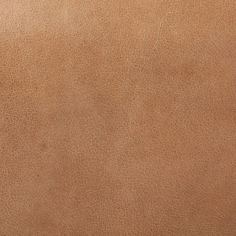 Truman Leather Swivel Office Chair, Taupe Brown