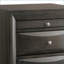Table de chevet 2 tiroirs Grey Oak Style-605544193