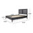 Queen Bed With Rattan Headboard