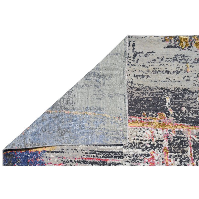 Abstract Area Rug, Rectangle 9' x 12'