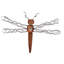 Animals Wire Wing Dragonfly Wall Décor