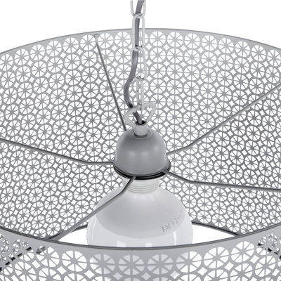 Beamon 1 - Light Painted Drum Pendant