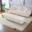 Canapés modulaires Cloud à compression, 6 places, velours côtelé blanc, style moderne pour la maison familiale-1730909596