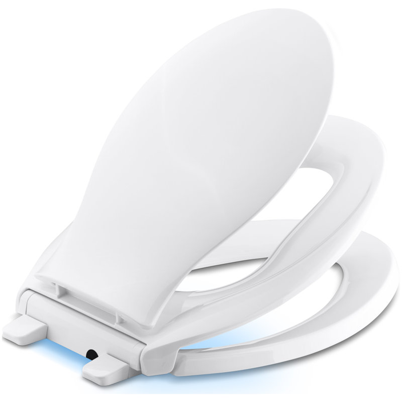 Transitions Elongated Toilet Seat, White, Non Ready Latch