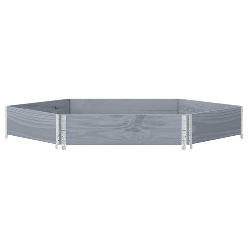 Leesa Wood Vertical Garden, Grey/Brown/Blue