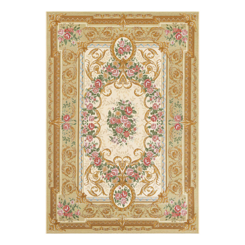 Tapis d'extérieur traditionnel, Rectangle 5 pi 1 po x 8 pi